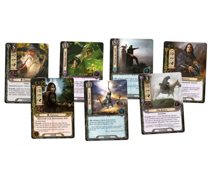 Настільна гра Володар Перснів. Карткова гра (The Lord of the Rings: The Card Game). Geekach Games (GKCH155)