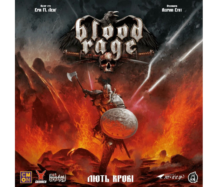 Настольная игра Лють крові (Blood Rage). Geekach Games (GKCH151BR)