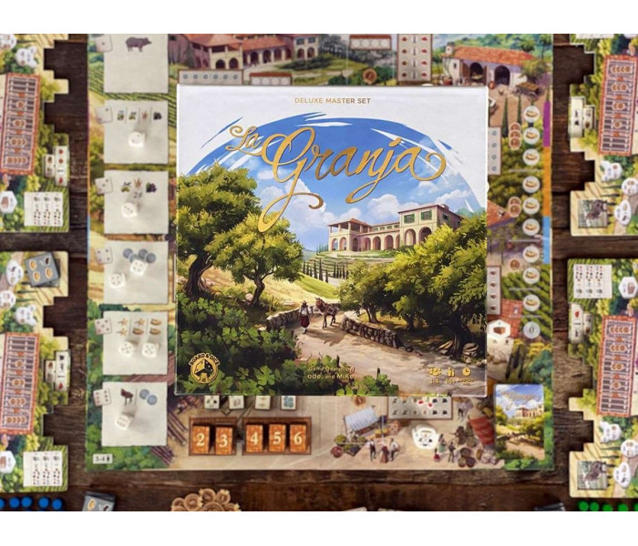 Настольная игра Ла Гранха: Делюкс | La Granja: Deluxe Master Set (ENG + правила УКР). Ігромаг