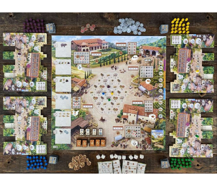 Настольная игра Ла Гранха: Делюкс | La Granja: Deluxe Master Set (ENG + правила УКР). Ігромаг