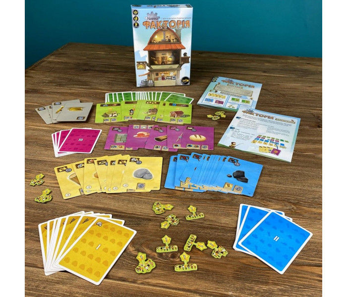 Настольная игра Маленька Факторія (Little Factory). Ігромаг (7301)