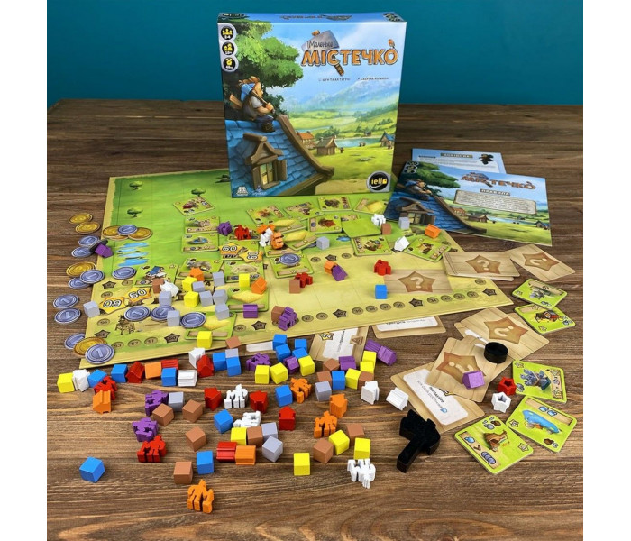 Настольная игра Маленьке Містечко (Little Town). Ігромаг (7300)
