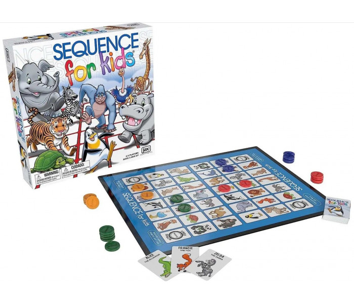 Настольная игра Сіквенс Юніор (Sequence Junior). Jax
