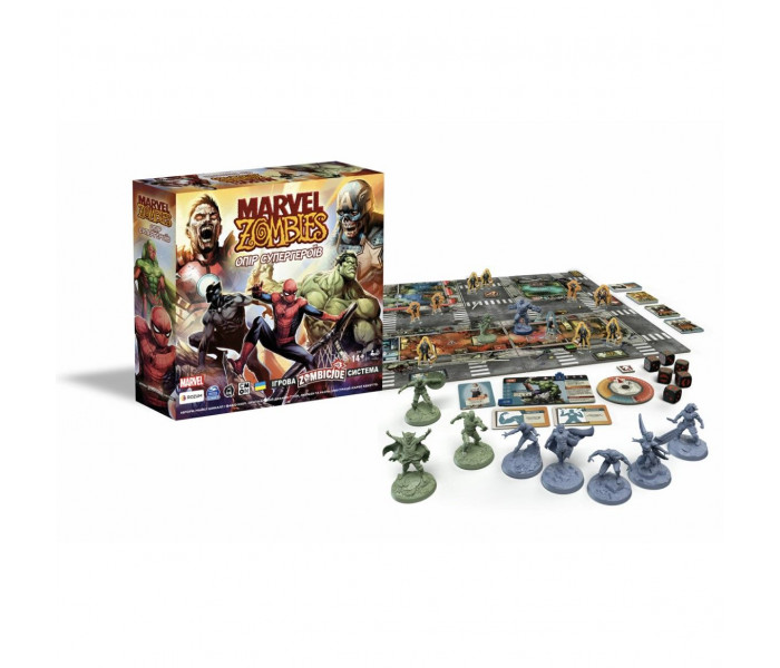 Настільна гра Marvel Zombies: Опір Супергероїв. Rozum (R009UA)
