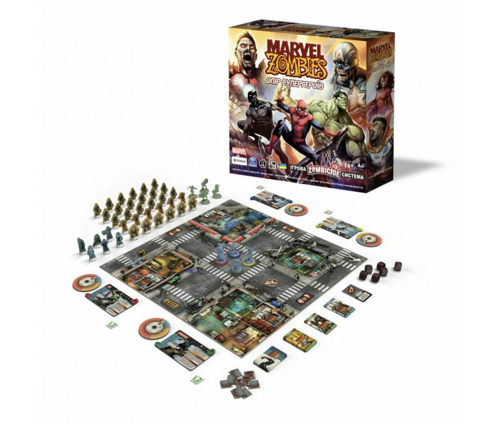 Настільна гра Marvel Zombies: Опір Супергероїв. Rozum (R009UA)