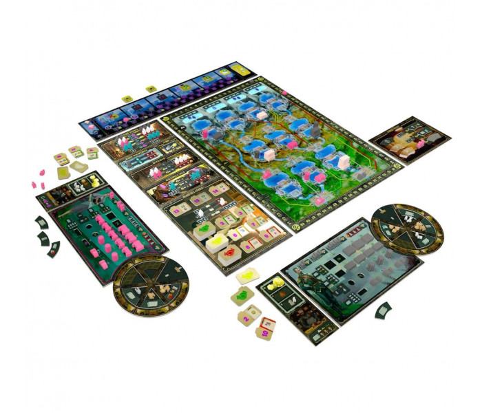 Настольная игра Гребля (Barrage). Woodcat (W0023)