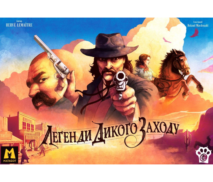 Настольная игра Легенди Дикого Заходу (Western Legends). Woodcat (W0016)