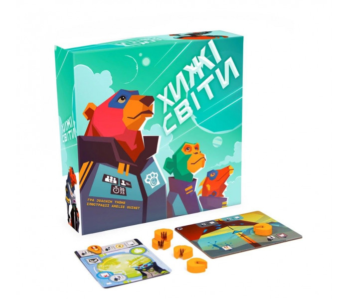 Настольная игра Хижі Світи (Wild Space). Woodcat (W0037)