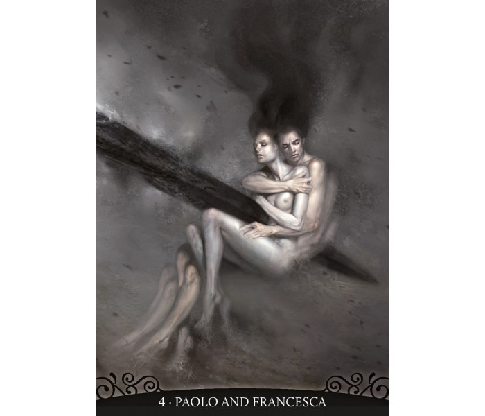 Оракул "Инферно" Данте - Dante’s Inferno Oracle Cards. Lo Scarabeo