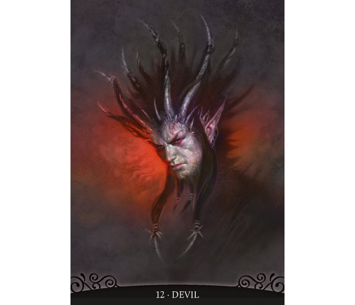 Оракул "Инферно" Данте - Dante’s Inferno Oracle Cards. Lo Scarabeo