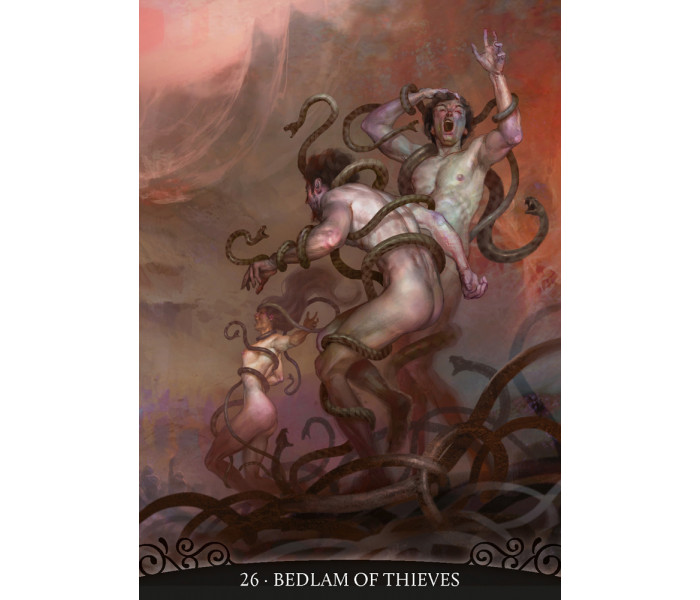 Оракул "Инферно" Данте - Dante’s Inferno Oracle Cards. Lo Scarabeo