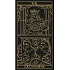 Фото 3 - Карти Марсельського Таро в золотому і чорному виконанні - Marseille Tarot Gold & Black edition. Lo Scarabeo