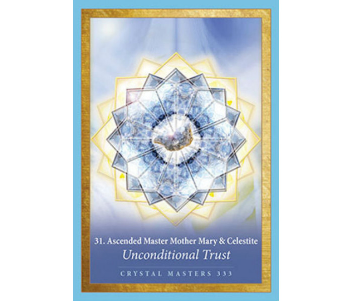 Оракул Кристалічна Мандала - Crystal Mandala Oracle Cards. Blue Angel