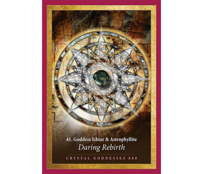 Оракул Кристалічна Мандала - Crystal Mandala Oracle Cards. Blue Angel