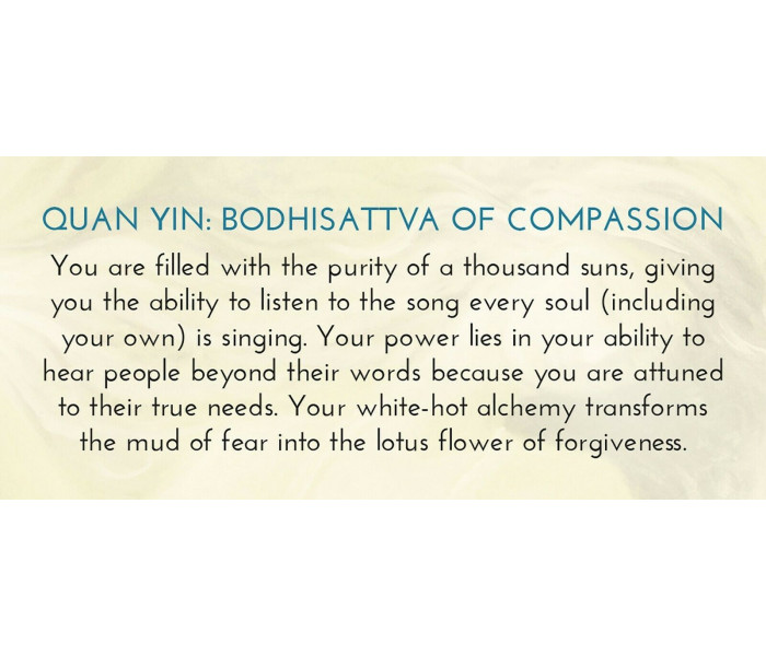 Карты для вдохновения "Богиня сновидений" - Dream Goddess Empowerment Inspiration Cards. Blue Angel