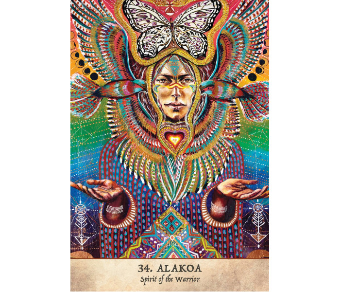 Оракул Воїнів Землі - Earth Warriors Oracle Cards. Blue Angel