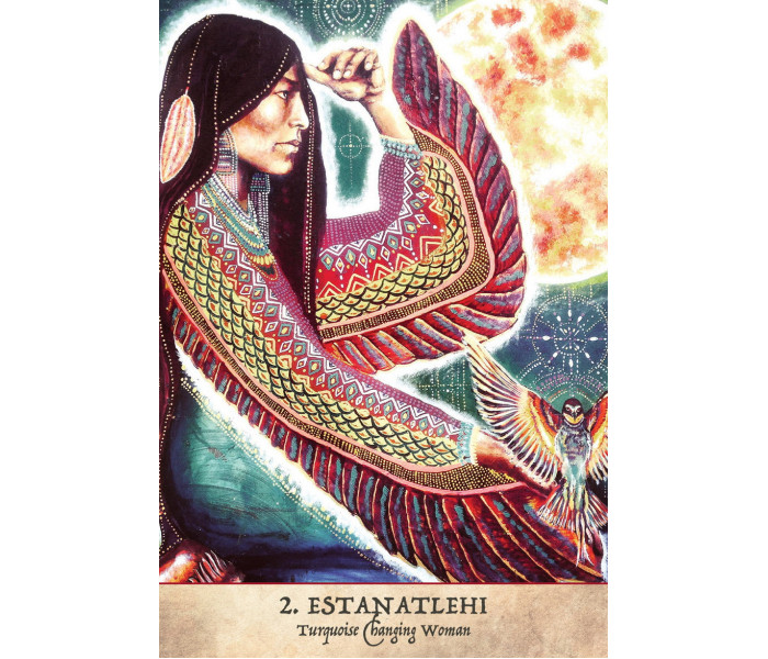 Оракул Воїнів Землі - Earth Warriors Oracle Cards. Blue Angel