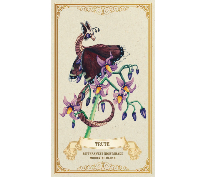 Оракул Зачарованих Квітів - Enchanted Blossoms Empowerment Oracle Cards. Blue Angel