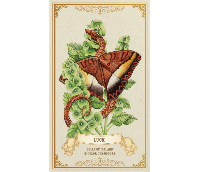 Оракул Зачарованих Квітів - Enchanted Blossoms Empowerment Oracle Cards. Blue Angel