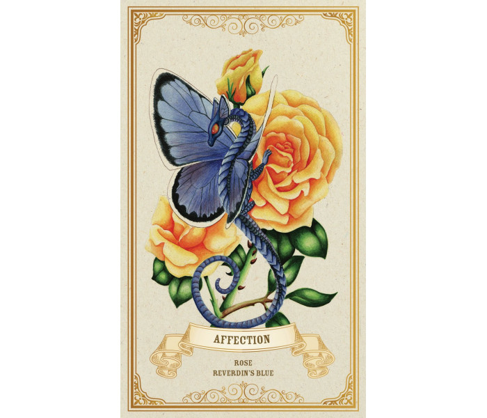 Оракул Зачарованих Квітів - Enchanted Blossoms Empowerment Oracle Cards. Blue Angel