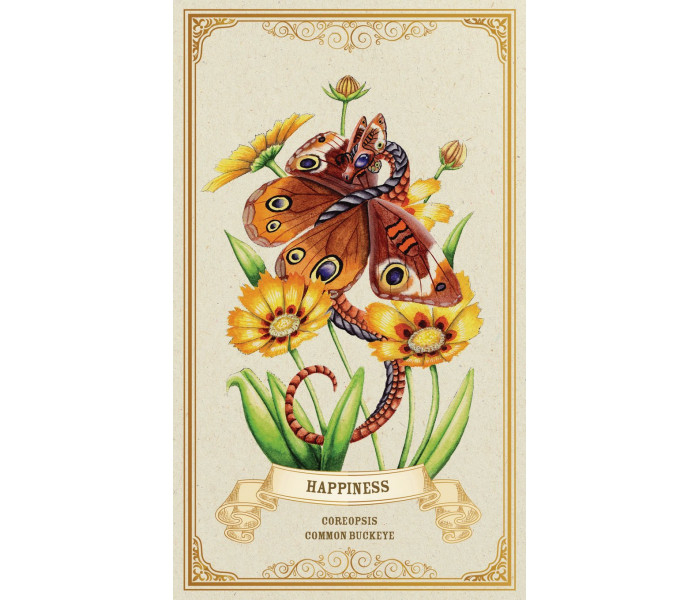 Оракул Зачарованих Квітів - Enchanted Blossoms Empowerment Oracle Cards. Blue Angel
