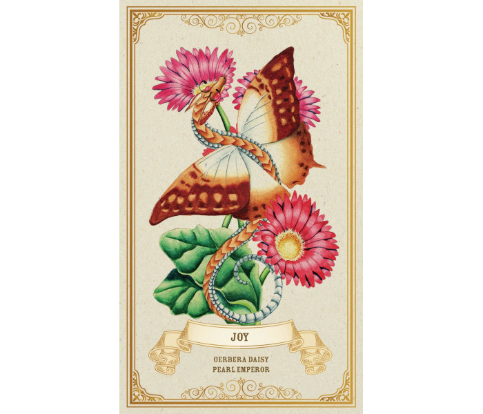 Оракул Зачарованих Квітів - Enchanted Blossoms Empowerment Oracle Cards. Blue Angel