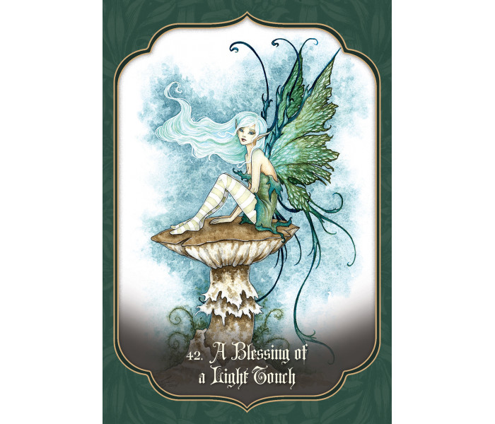 Карти з благословеннями фей - Faery Blessing Cards. Blue Angel