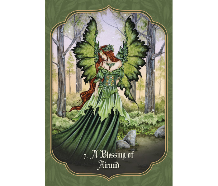 Карти з благословеннями фей - Faery Blessing Cards. Blue Angel