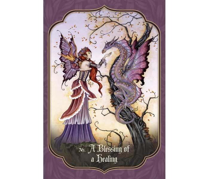 Карти з благословеннями фей - Faery Blessing Cards. Blue Angel