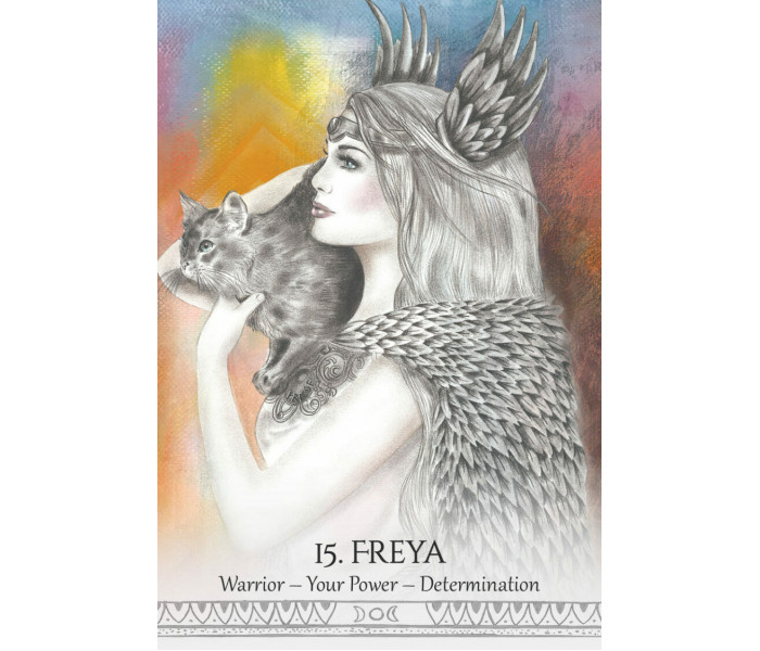 Оракул Дух Богини - Goddess Spirit Oracle Cards. Blue Angel