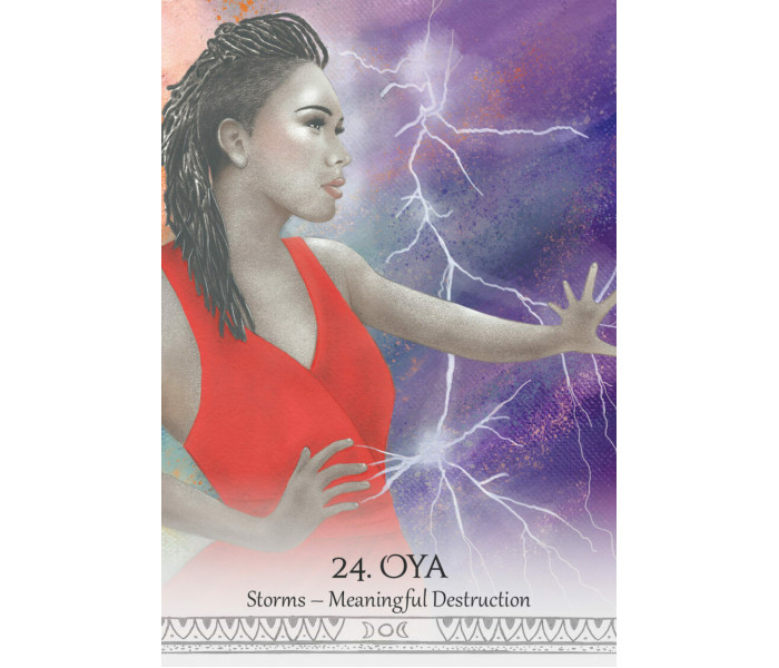 Оракул Дух Богини - Goddess Spirit Oracle Cards. Blue Angel