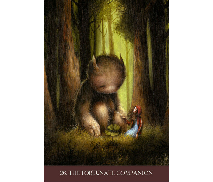 Оракул В Самотній Ліс - Into The Lonely Woods Oracle Cards. Blue Angel