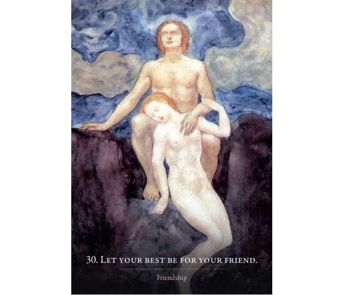 Оракул Пророк Кахліла Гібрана - Kahlil Gibran’s the Prophet Oracle Card Set . Blue Angel
