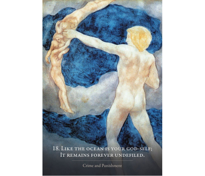 Оракул Пророк Кахліла Гібрана - Kahlil Gibran’s the Prophet Oracle Card Set . Blue Angel
