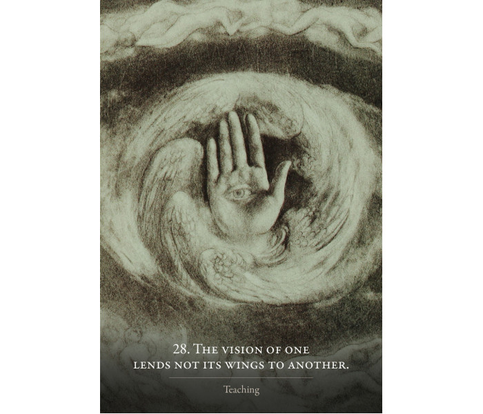 Оракул Пророк Кахліла Гібрана - Kahlil Gibran’s the Prophet Oracle Card Set . Blue Angel
