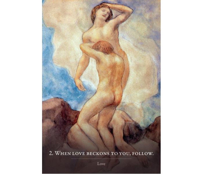 Оракул Пророк Кахліла Гібрана - Kahlil Gibran’s the Prophet Oracle Card Set . Blue Angel
