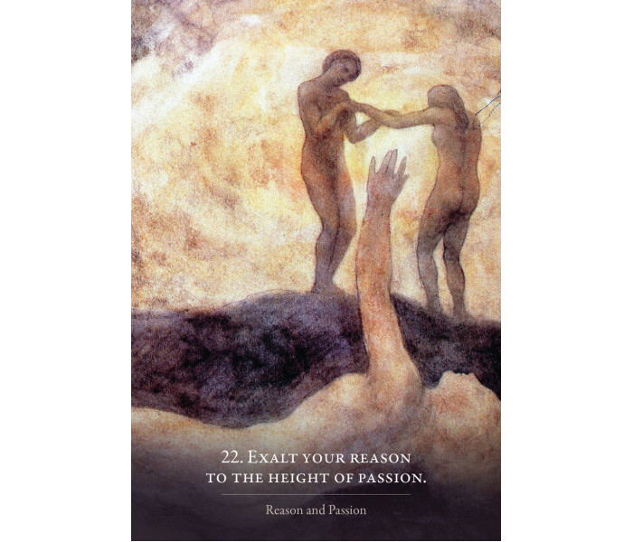 Оракул Пророк Кахліла Гібрана - Kahlil Gibran’s the Prophet Oracle Card Set . Blue Angel