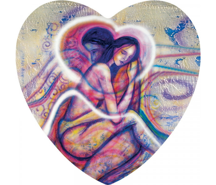 Оракул Закоханих - Lovers Oracle: Heart-shaped Fortune Telling Cards. Blue Angel