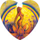 Оракул Закоханих - Lovers Oracle: Heart-shaped Fortune Telling Cards. Blue Angel