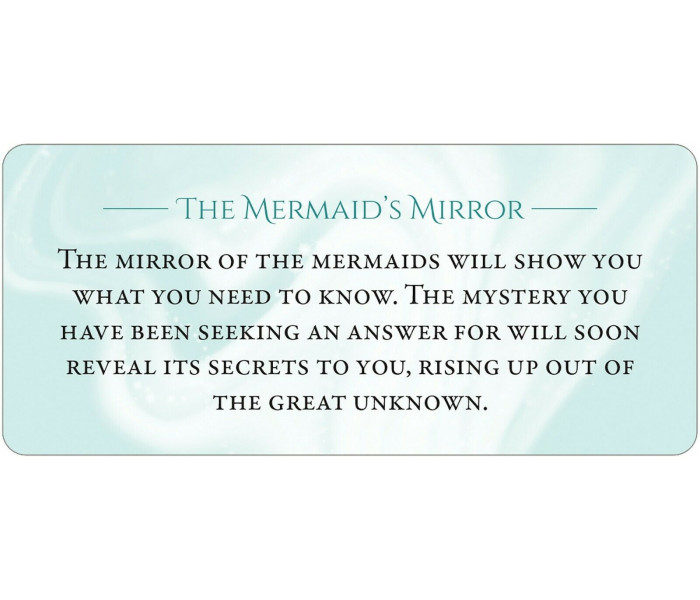 Магічні послання русалки-натхненниці - Magickal Messages From The Mermaid Inspiration Cards. Blue Angel