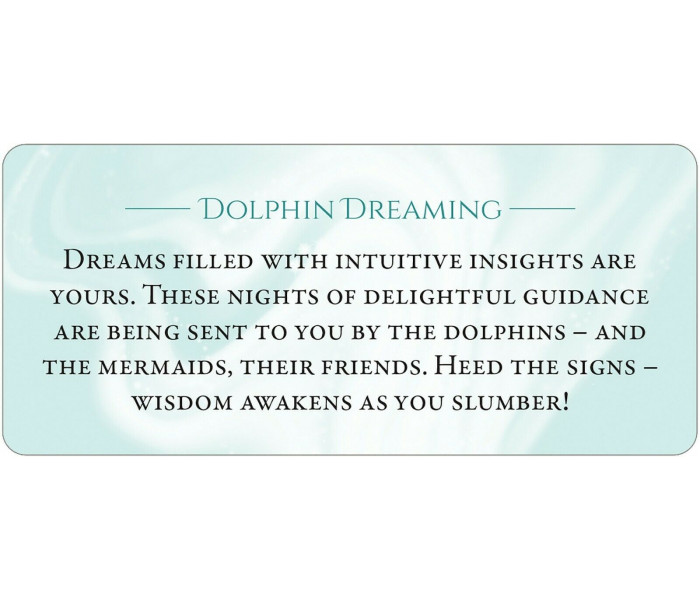 Магічні послання русалки-натхненниці - Magickal Messages From The Mermaid Inspiration Cards. Blue Angel