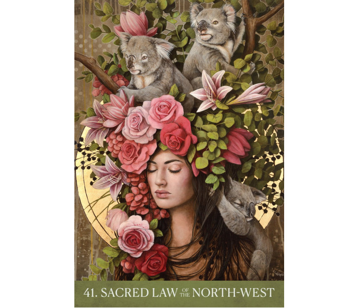 Оракул Сердце Медицины - Medicine Heart Oracle Cards. Blue Angel