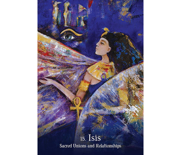 Священні карти матерів і богинь - Sacred Mothers & Goddesses Cards. Blue Angel
