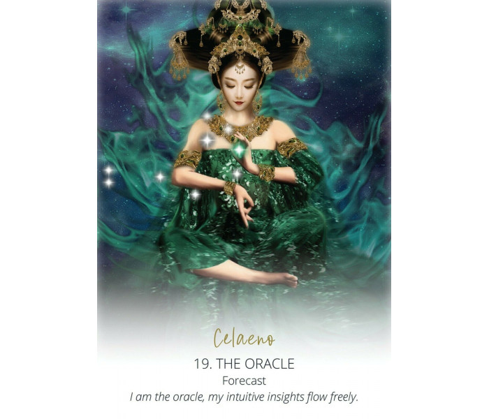 Оракул Зоряний Храм - Star Temple Oracle Cards. Blue Angel
