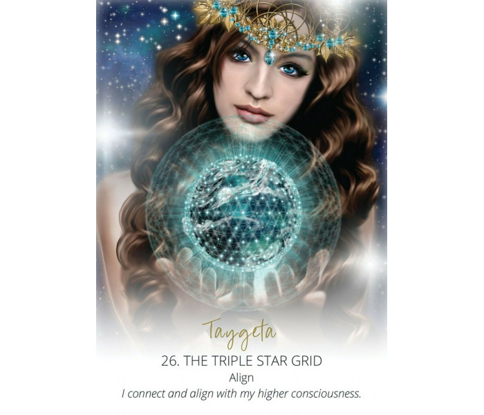 Оракул Зоряний Храм - Star Temple Oracle Cards. Blue Angel