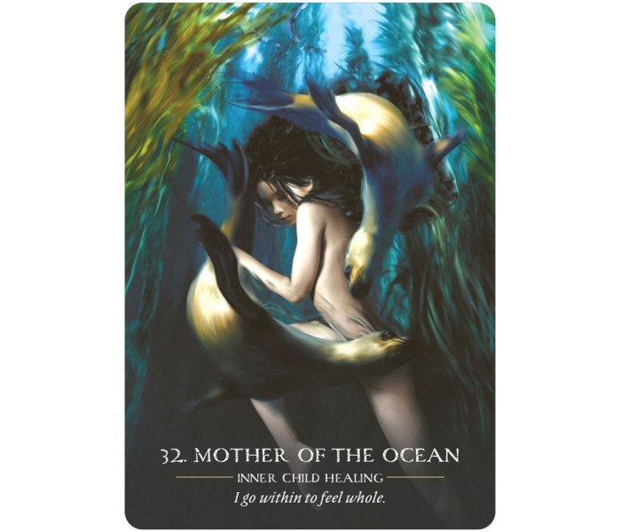 Оракул Храм Воды - Water Temple Oracle Cards. Blue Angel
