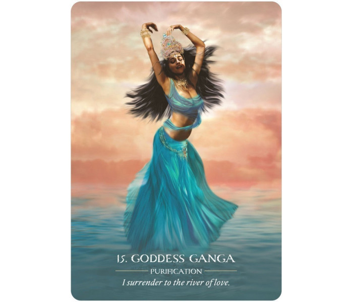 Оракул Храм Воды - Water Temple Oracle Cards. Blue Angel