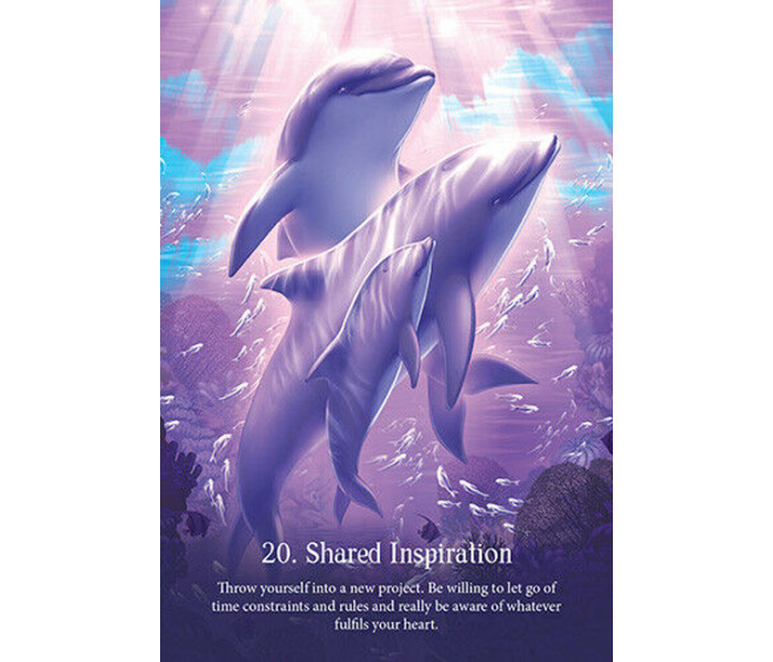 Оракул Шепот Океана - Whispers of The Ocean Oracle Cards. Blue Angel