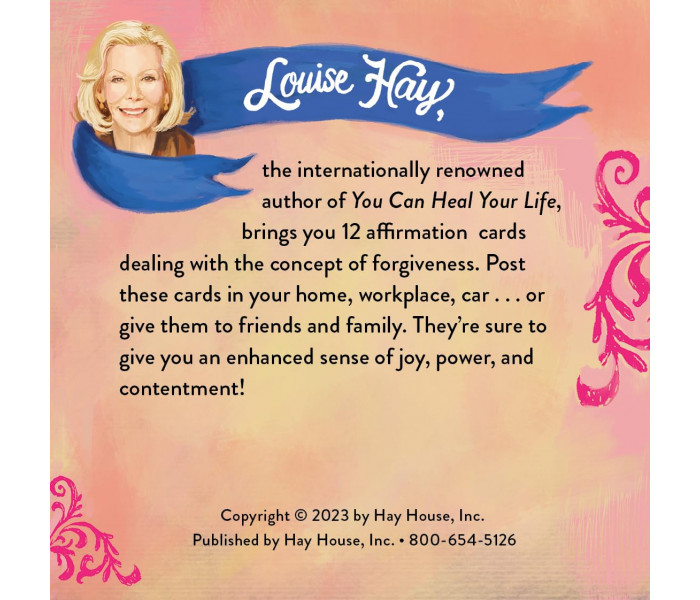 Афірмації для прощення - Affirmations For Forgiveness Cards. Hay House