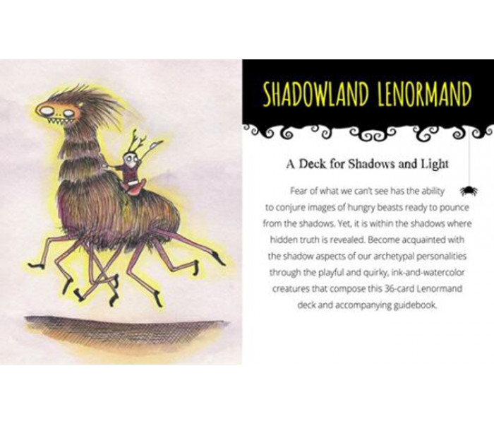 Оракул Ленорман Країна Тіней - Shadowland Lenormand Cards. Schiffer Publishing